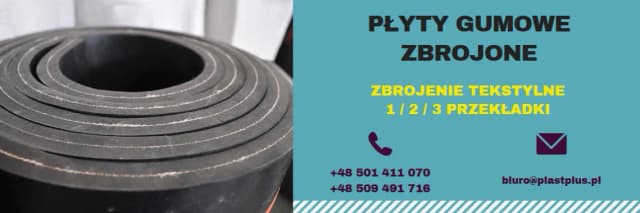 Pas gumowy zbrojony płótnem - idealny wybór dla trudnych warunków